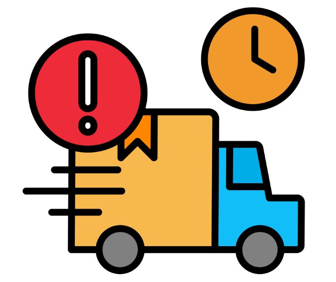 メルカリ 発送遅れる 例文
